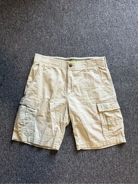 Khaki Cargo Shorts